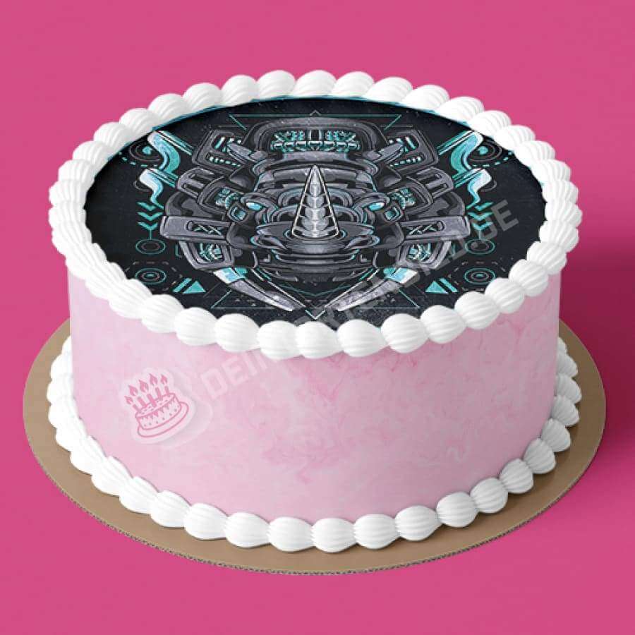 Motiv: Cyber Tier - Nashorn - Hochwertige und individuelle Tortenaufleger für jeden Anlass
Tortenaufleger Cyber Tier - Nashorn in 20cm Kreis
Unsere Tortenaufleger sind ein ideales Geschenk für b - Tortenbild - DeintortenbildCyber Tier - Nashorn