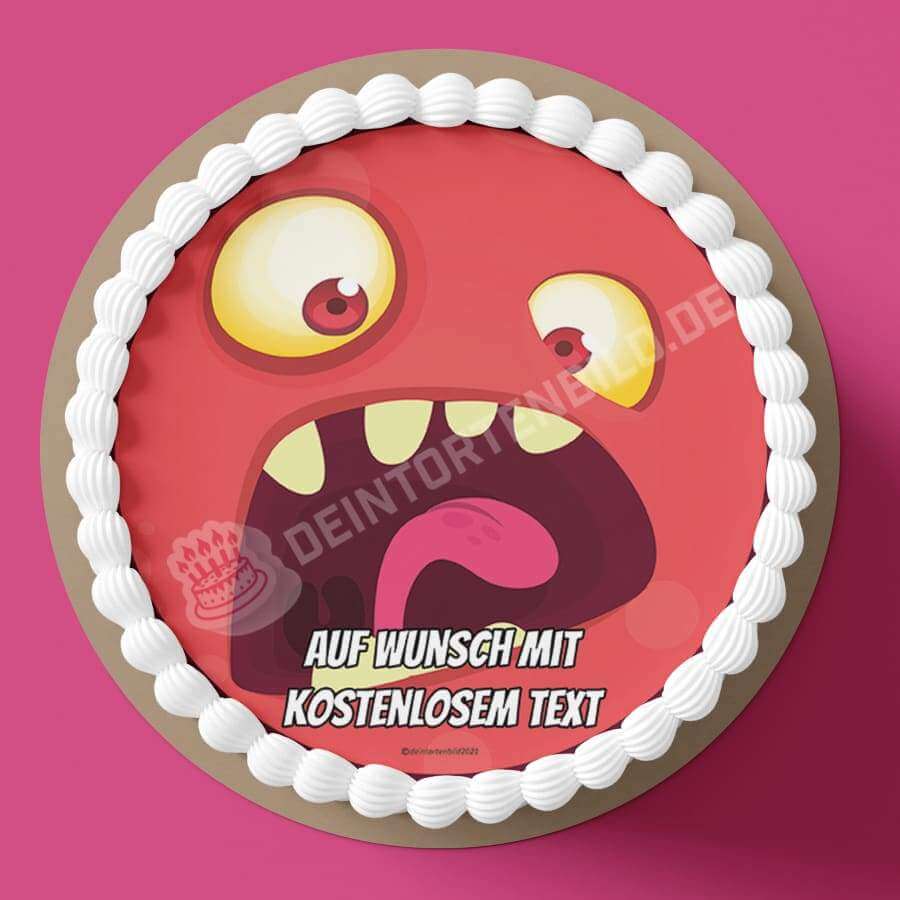 Motiv: Cartoon Gesicht Rot - Hochwertige und individuelle Tortenaufleger für jeden Anlass
Tortenaufleger Cartoon Gesicht Rot 20cm Kreis
Unsere Tortenaufleger sind ein ideales Geschenk für beson - Tortenbild - DeintortenbildCartoon Gesicht Rot