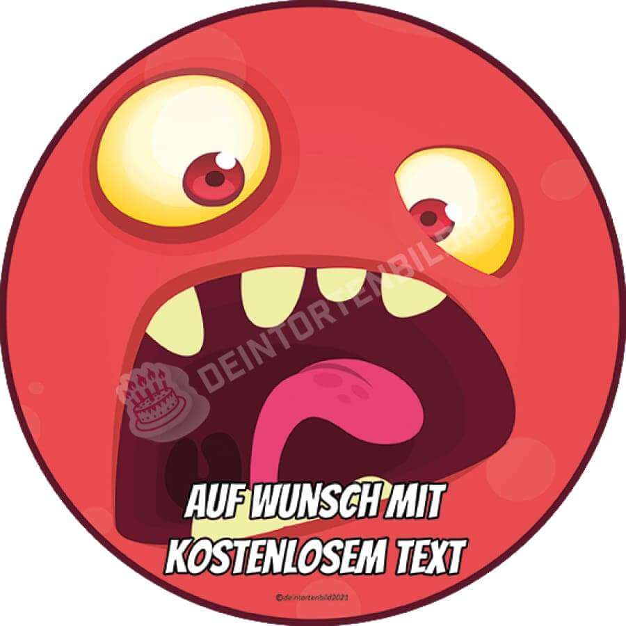 Motiv: Cartoon Gesicht Rot - Hochwertige und individuelle Tortenaufleger für jeden Anlass
Tortenaufleger Cartoon Gesicht Rot 20cm Kreis
Unsere Tortenaufleger sind ein ideales Geschenk für beson - Tortenbild - DeintortenbildCartoon Gesicht Rot