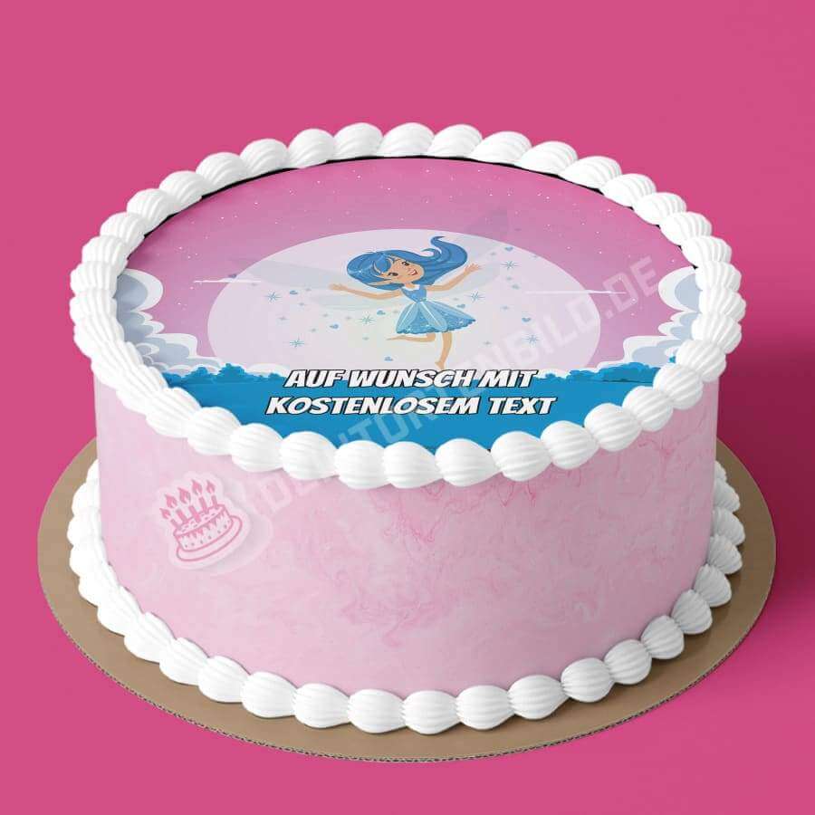 Motiv: Cartoon Fee BlauHochwertige und individuelle Tortenaufleger für jeden Anlass
Tortenaufleger Cartoon Fee Blau in 20cm Kreis
Unsere Tortenaufleger sind ein ideales Geschenk für besonTortenbildDeintortenbildCartoon Fee Blau