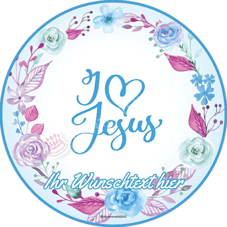Motiv: Christliche Motive - Hochwertige und individuelle Tortenaufleger für jeden Anlass
Tortenaufleger Christliche Motive in 20cm Kreis
Unsere Tortenaufleger sind ein ideales Geschenk für bes - Tortenbild - DeintortenbildChristliche Motive