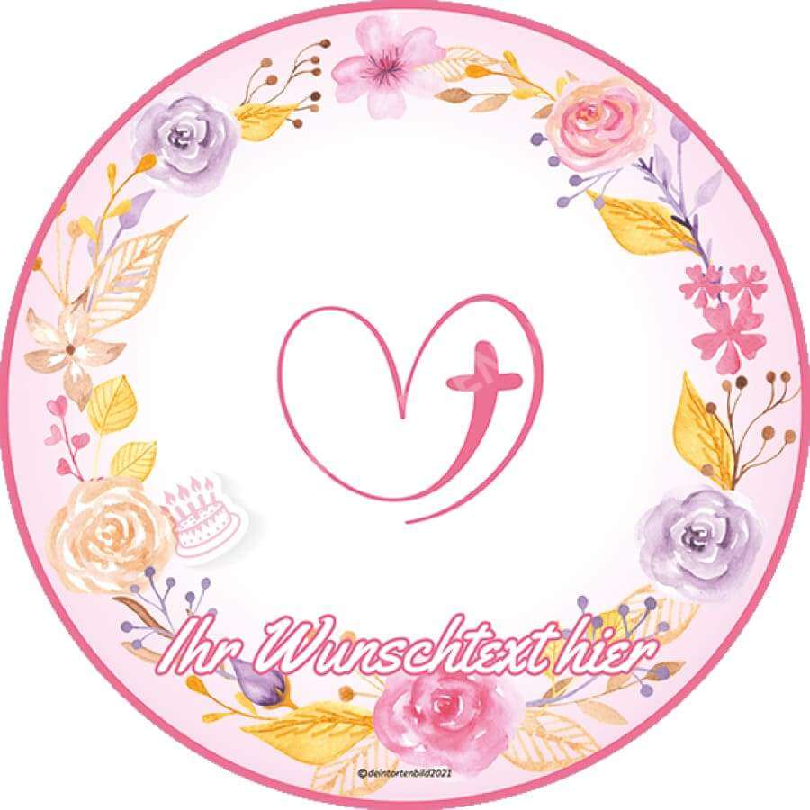 Motiv: Christliche Motive - Hochwertige und individuelle Tortenaufleger für jeden Anlass
Tortenaufleger Christliche Motive in 20cm Kreis
Unsere Tortenaufleger sind ein ideales Geschenk für bes - Tortenbild - DeintortenbildChristliche Motive