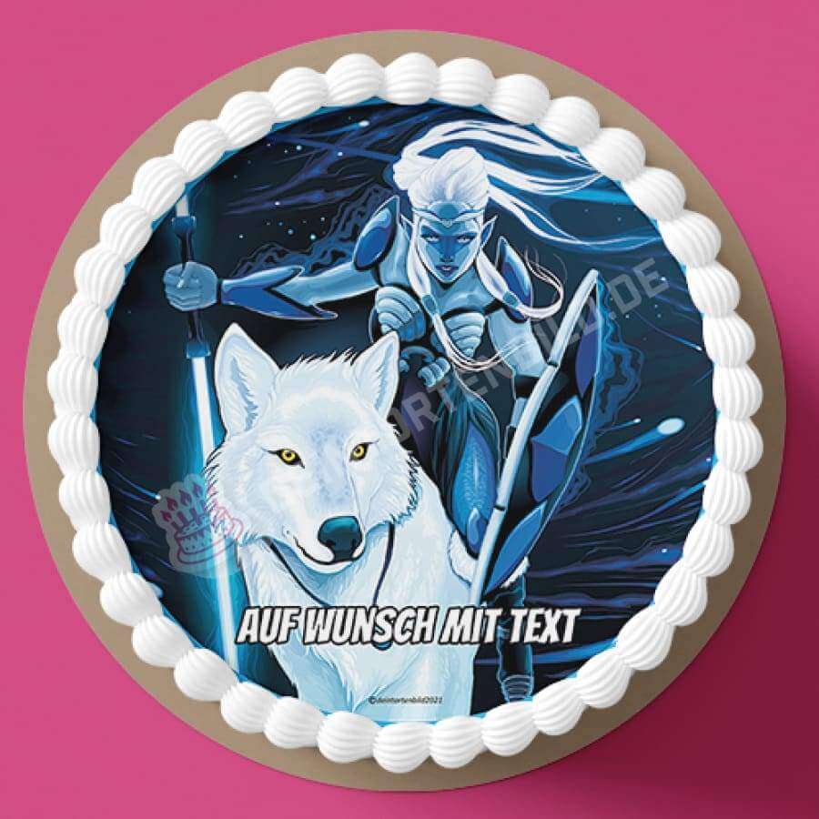 Motiv: Fantasy Kriegerin mit Wolf - Hochwertige und individuelle Tortenaufleger für jeden Anlass
Tortenaufleger Fantasy Kriegerin mit Wolf in 20cm Kreis
Unsere Tortenaufleger sind ein ideales Geschenk - Tortenbild - DeintortenbildFantasy Kriegerin mit Wolf