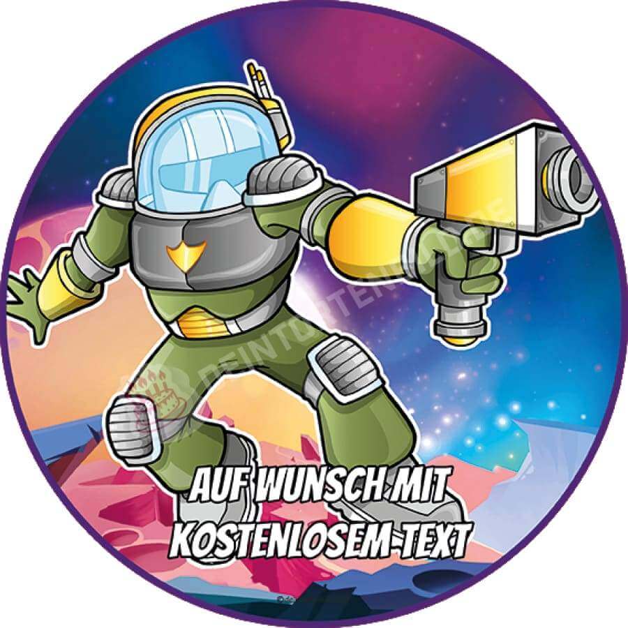 Motiv: Polizei Roboter Grün von Deintortenbild – Tortenaufleger, Tortenfoto, Tortenbild, personalisiert & individuell bei Deintortenbild.de