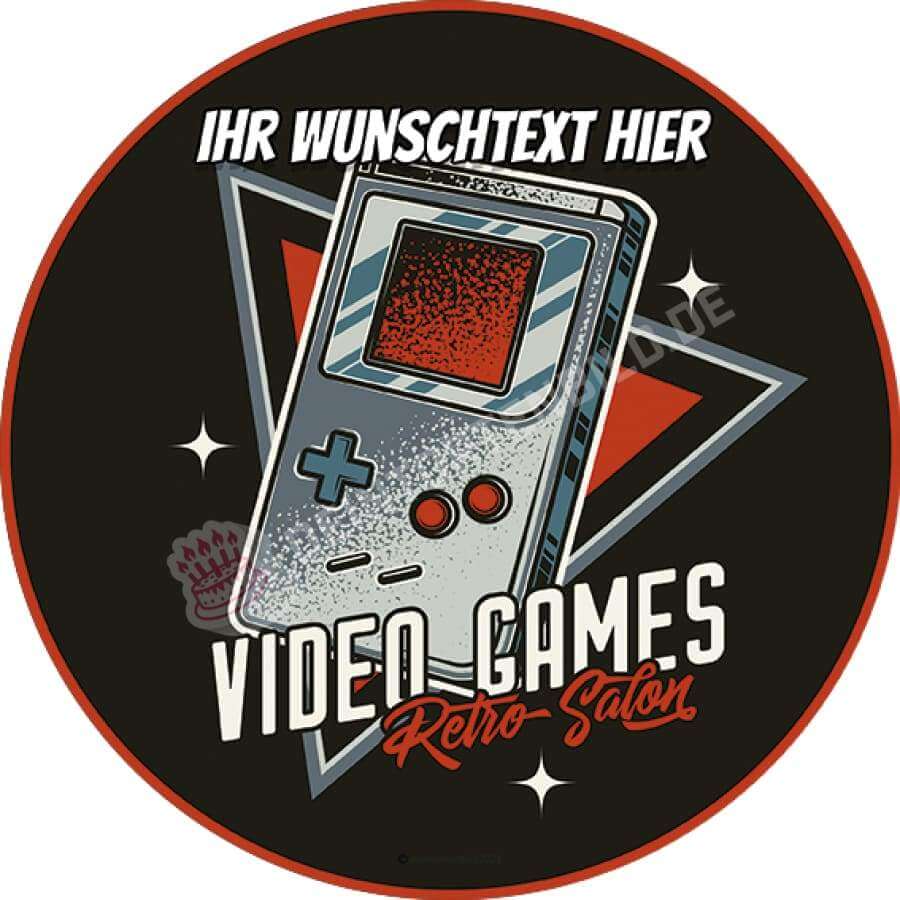 Motiv: Retro Video Games - Hochwertige und individuelle Tortenaufleger für jeden Anlass
Tortenaufleger Retro Video Games in 20cm Kreis
Unsere Tortenaufleger sind ein ideales Geschenk für beso - Tortenbild - DeintortenbildRetro Video Games