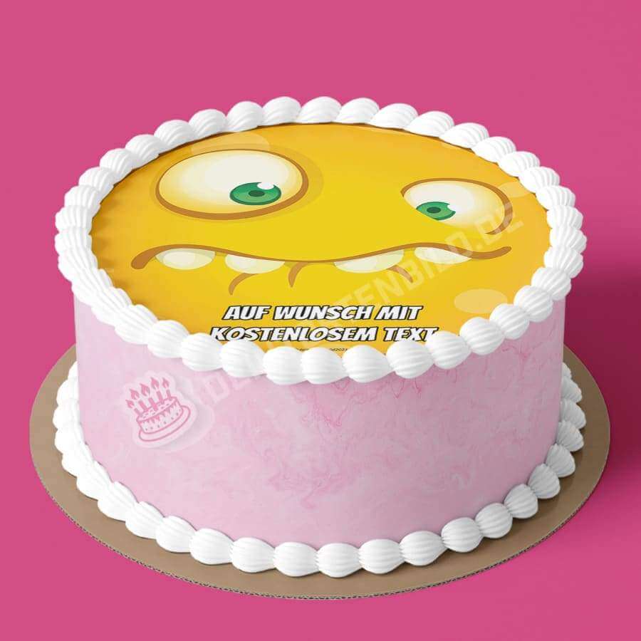 Motiv: Cartoon Gesicht Gelb - Hochwertige und individuelle Tortenaufleger für jeden Anlass
Tortenaufleger Cartoon Gesicht Gelb 20cm Kreis
Unsere Tortenaufleger sind ein ideales Geschenk für beso - Tortenbild - DeintortenbildCartoon Gesicht Gelb