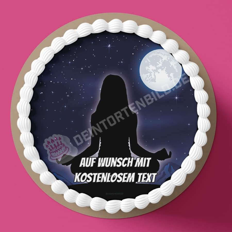 Motiv: Meditation bei Nacht - Hochwertige und individuelle Tortenaufleger für jeden Anlass
Tortenaufleger Meditation bei Nacht in 20cm Kreis
Unsere Tortenaufleger sind ein ideales Geschenk für b - Tortenbild - DeintortenbildMeditation bei Nacht