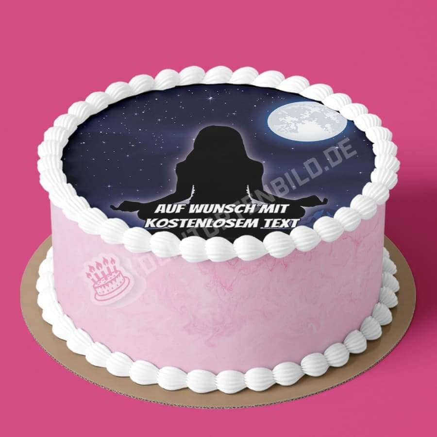 Motiv: Meditation bei Nacht - Hochwertige und individuelle Tortenaufleger für jeden Anlass
Tortenaufleger Meditation bei Nacht in 20cm Kreis
Unsere Tortenaufleger sind ein ideales Geschenk für b - Tortenbild - DeintortenbildMeditation bei Nacht