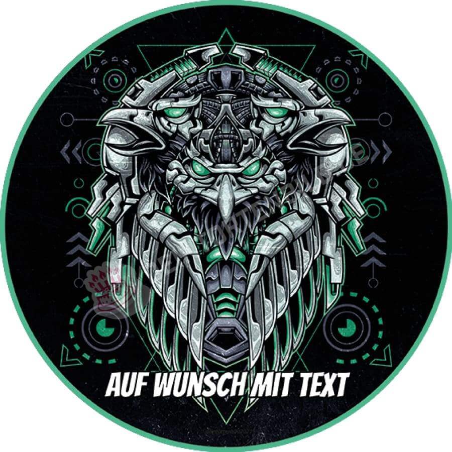 Motiv: Cyber Tier - Adler - Hochwertige und individuelle Tortenaufleger für jeden Anlass
Tortenaufleger Cyber Tier - Adler in 20cm Kreis
Unsere Tortenaufleger sind ein ideales Geschenk für bes - Tortenbild - DeintortenbildCyber Tier - Adler