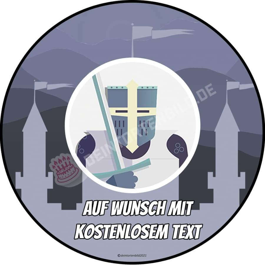 Motiv: Ritter - Vektor StilHochwertige und individuelle Tortenaufleger für jeden Anlass
Tortenaufleger Ritter - Vektor Stil in 20cm Kreis
Unsere Tortenaufleger sind ein ideales Geschenk für bTortenbildDeintortenbildRitter - Vektor Stil