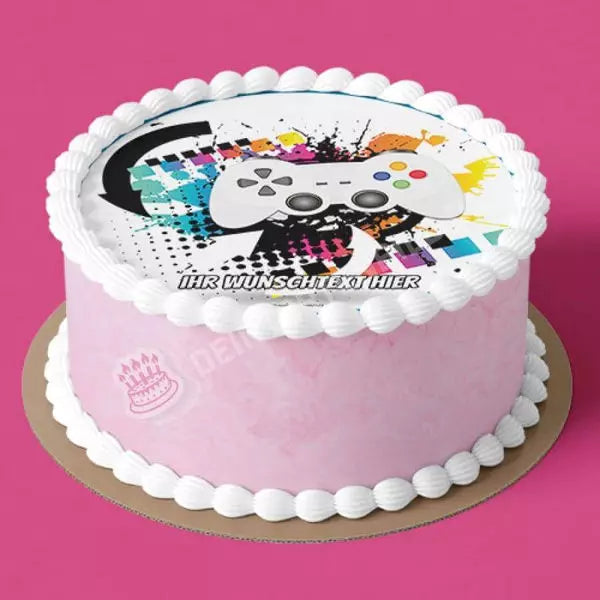 Motiv: Videospiele Games Abstrakt - Hochwertige und individuelle Tortenaufleger für jeden Anlass
Tortenaufleger Videospiele Games Abstrakt in 20cm Kreis
Unsere Tortenaufleger sind ein ideales Geschenk - Tortenbild - DeintortenbildVideospiele Games Abstrakt