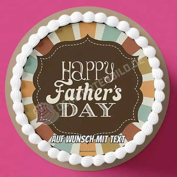 Motiv: Vatertag Oldschool Schriftzug - Hochwertige und individuelle Tortenaufleger für jeden Anlass
Tortenaufleger Vatertag Oldschool Schriftzug in 20cm Kreis
Unsere Tortenaufleger sind ein ideales Gesche - Tortenbild - DeintortenbildVatertag Oldschool Schriftzug