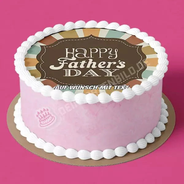 Motiv: Vatertag Oldschool Schriftzug - Hochwertige und individuelle Tortenaufleger für jeden Anlass
Tortenaufleger Vatertag Oldschool Schriftzug in 20cm Kreis
Unsere Tortenaufleger sind ein ideales Gesche - Tortenbild - DeintortenbildVatertag Oldschool Schriftzug