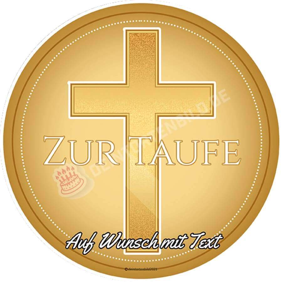 Motiv: Goldenes Kreuz - Hochwertige und individuelle Tortenaufleger für jeden Anlass
Tortenaufleger Goldenes Kreuz 20cm Kreis
Unsere Tortenaufleger sind ein ideales Geschenk für besondere - Tortenbild - DeintortenbildGoldenes Kreuz