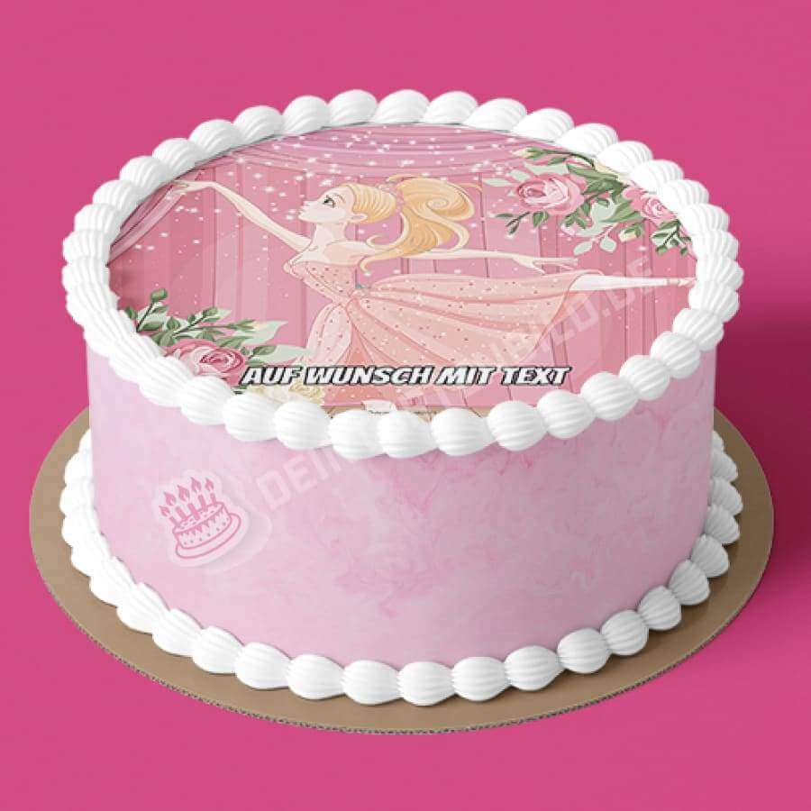 Motiv: Rosa Ballerina - Hochwertige und individuelle Tortenaufleger für jeden Anlass
Tortenaufleger Rosa Ballerina 20cm Kreis
Unsere Tortenaufleger sind ein ideales Geschenk für besondere - Tortenbild - DeintortenbildRosa Ballerina