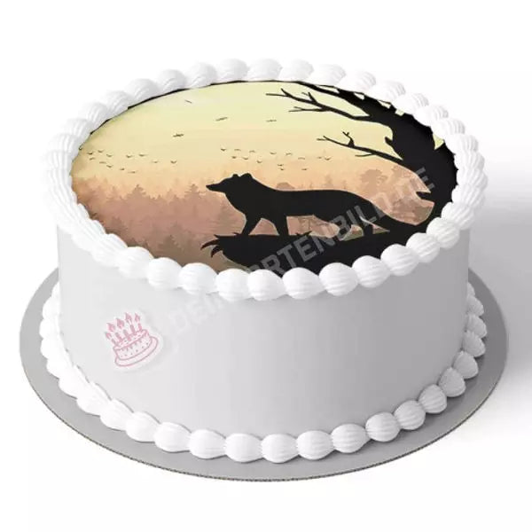 Motiv: Waldtier vor Sonnenuntergang - Hochwertige und individuelle Tortenaufleger für jeden Anlass
Tortenaufleger Waldtier vor Sonnenuntergang in 20cm Kreis
Ein Aufleger mit fünf verschiedenen Waldtiere - Tortenbild - DeintortenbildWaldtier vor Sonnenuntergang
