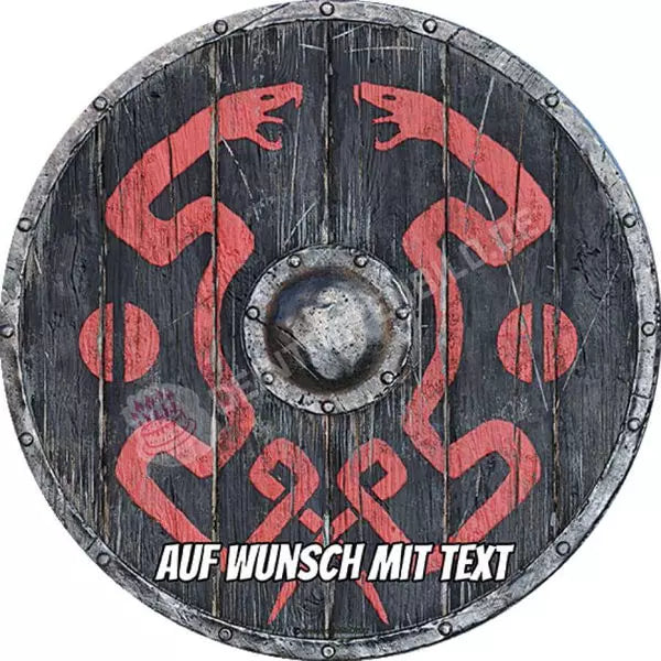 Motiv: Wikinger Schild - 6 Motive - Hochwertige und individuelle Tortenaufleger für jeden Anlass
Tortenaufleger Wikinger Schild - 6 Motive in 20cm Kreis
Ein Aufleger mit einem Wikinger Schild. Eines v - Tortenbild - DeintortenbildWikinger Schild - 6 Motive