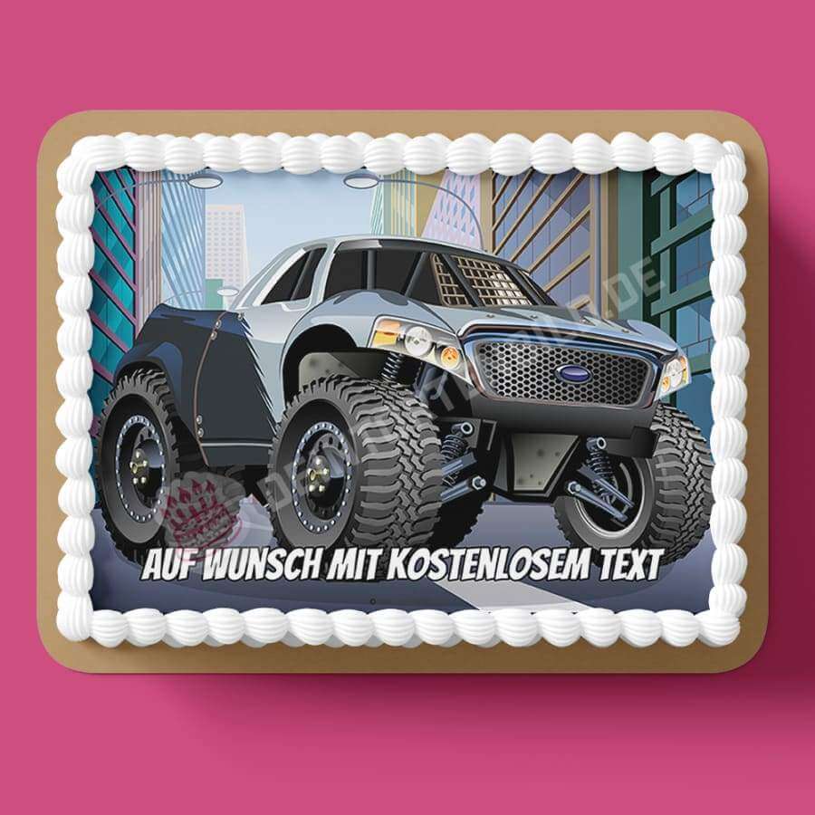 Motiv: Auto - Buggy - Hochwertige und individuelle Tortenaufleger für jeden Anlass
Tortenaufleger Auto - Buggy in 26cm x 18cm Rechteck
Dieser Tortenaufleger mit einem Auto (Buggy) mit seh - A4 Tortenbild - DeintortenbildAuto - Buggy