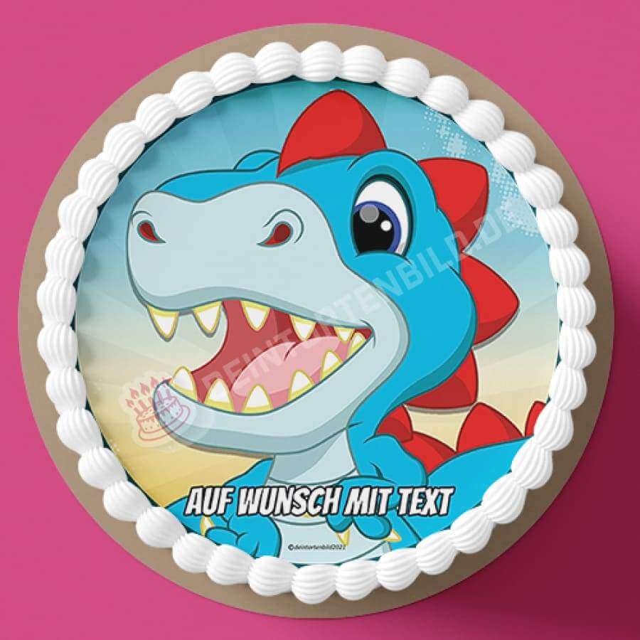 Motiv: Blauer Baby Dino - Hochwertige und individuelle Tortenaufleger für jeden Anlass
Tortenaufleger Blauer Baby Dino in 20cm Kreis
Unsere Tortenaufleger sind ein ideales Geschenk für beson - Tortenbild - DeintortenbildBlauer Baby Dino