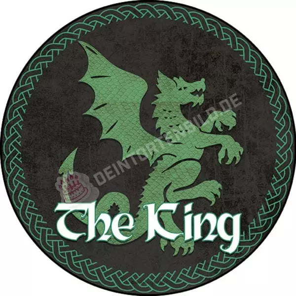 Motiv: Wappen Tier - Drache - Hochwertige und individuelle Tortenaufleger für jeden Anlass
Tortenaufleger Wappen Tier - Drache in 20cm Kreis
Dieser Tortenaufleger mit einem grünen Drachen ist ei - Tortenbild - DeintortenbildWappen Tier - Drache