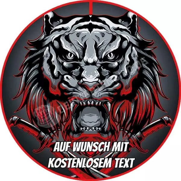 Motiv: Tigerkopf - Hochwertige und individuelle Tortenaufleger für jeden Anlass
Tortenaufleger Tigerkopf 20cm Kreis
Unsere Tortenaufleger sind ein ideales Geschenk für besondere Mensc - Tortenbild - DeintortenbildMotiv