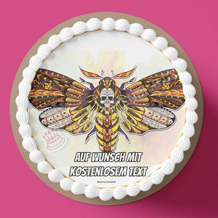 Motiv: Abstrakt - Motte - Hochwertige und individuelle Tortenaufleger für jeden Anlass
Tortenaufleger Abstrakt - Motte 20cm Kreis
Ein Aufleger mit einer abstrakten Motte
Unsere Tortenauflege - Tortenbild - DeintortenbildAbstrakt - Motte