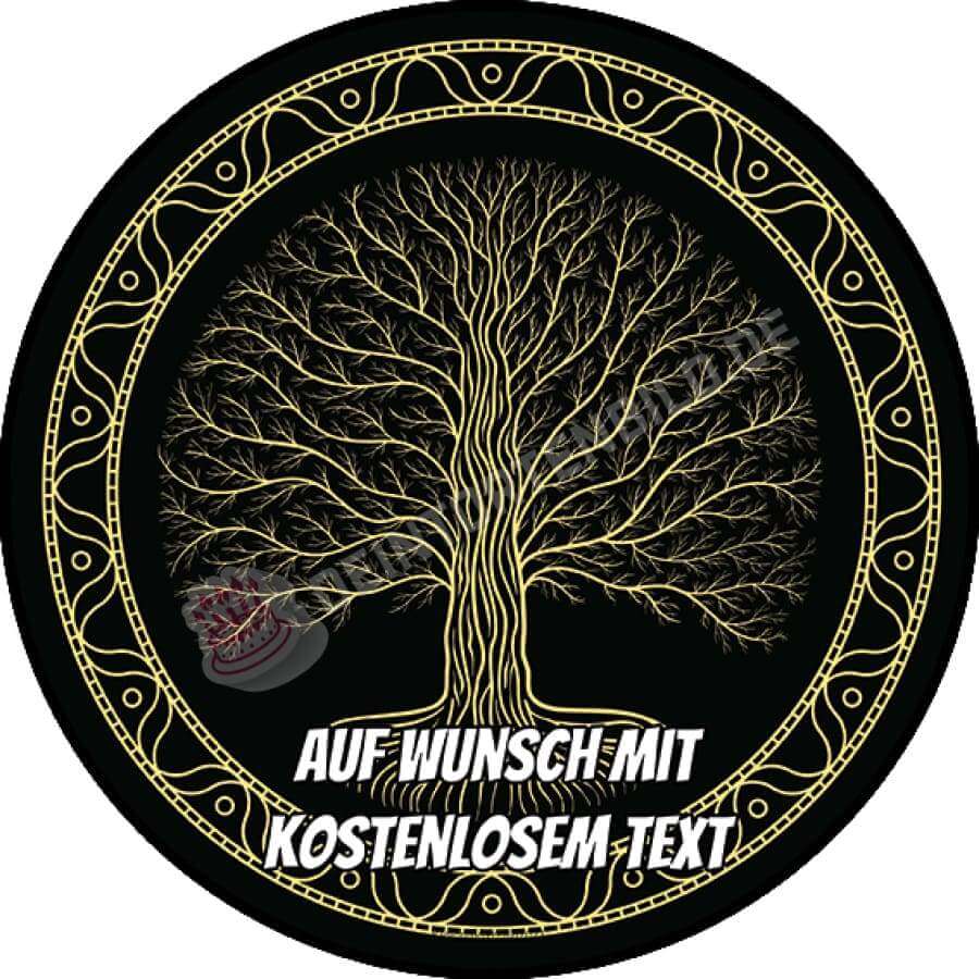 Motiv: Baum des Lebens - Yggdrasil - Hochwertige und individuelle Tortenaufleger für jeden Anlass
Tortenaufleger Baum des Lebens - Yggdrasil in 20cm Kreis
Dieser Tortenaufleger mit dem Baum des Lebens - Tortenbild - DeintortenbildBaum des Lebens - Yggdrasil
