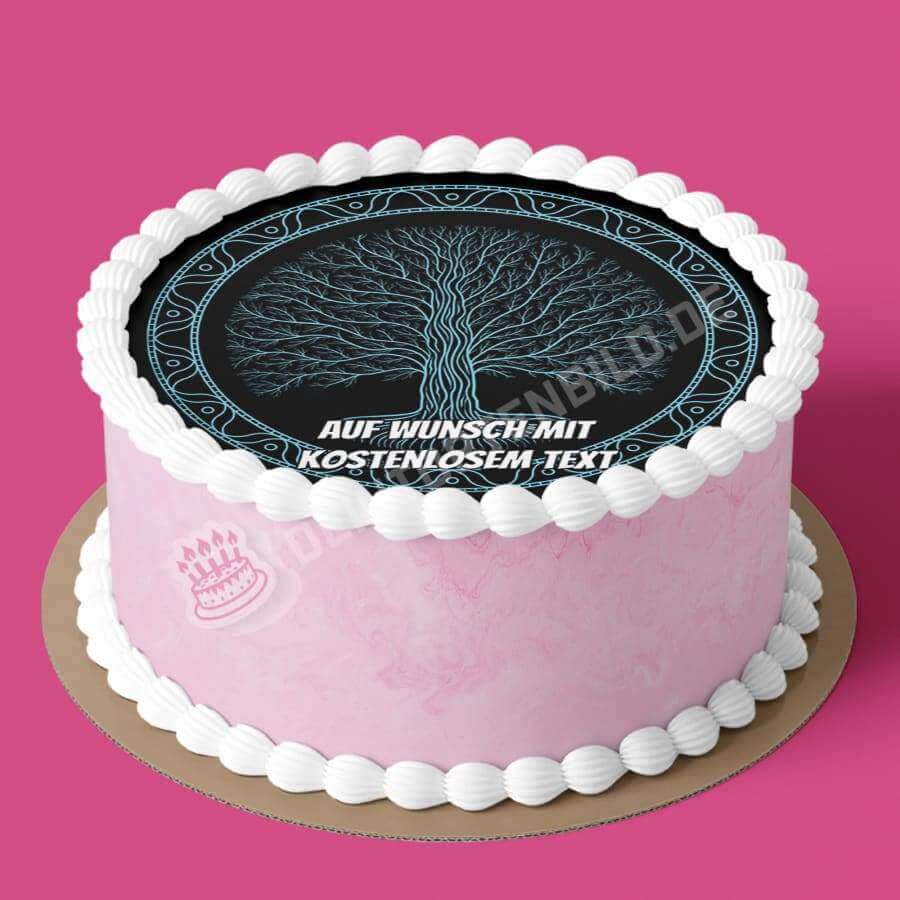 Motiv: Baum des Lebens - Yggdrasil - Hochwertige und individuelle Tortenaufleger für jeden Anlass
Tortenaufleger Baum des Lebens - Yggdrasil in 20cm Kreis
Dieser Tortenaufleger mit dem Baum des Lebens - Tortenbild - DeintortenbildBaum des Lebens - Yggdrasil