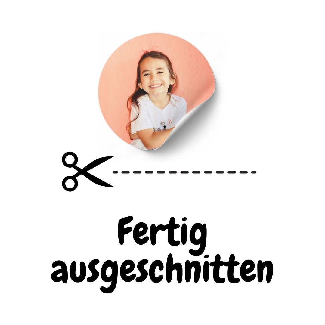 Zuschnitt - Wenn Sie die Option Zuschnitt "NEIN" wählen, drucken wir den besten Bildausschnitt für Ihren Tortenaufleger auf ein A4 Blatt. Sie müssen den Kreis dann selbst mit ei - - Deintortenbild.deZuschnitt