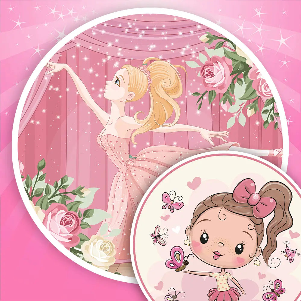 Tortenaufleger Kategorie „Ballerina“ – Perfekte essbare Tortendeko