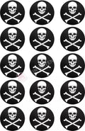 Muffinaufleger Motiv: Piraten Schädel - Deintortenbild.de Tortenaufleger aus Esspapier: Oblatenpapier / 15 Stück x 5cm, Oblatenpapier / 24 Stück x 4cm, Zuckerpapier / 15 Stück x 5cm, Zuckerpapier / 24 Stück x 4cm, Fondantpapier / 15 Stück x 5cm, Fondantpapier / 24 Stück x 4cm