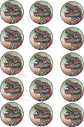 Muffinaufleger Motiv: Grüner Dinosaurier T-Rex Kopf - Deintortenbild.de Tortenaufleger aus Esspapier: Oblatenpapier / 15x5cm, Oblatenpapier / 24x4cm, Zuckerpapier / 15x5cm, Zuckerpapier / 24x4cm, Fondantpapier / 15x5cm, Fondantpapier / 24x4cm