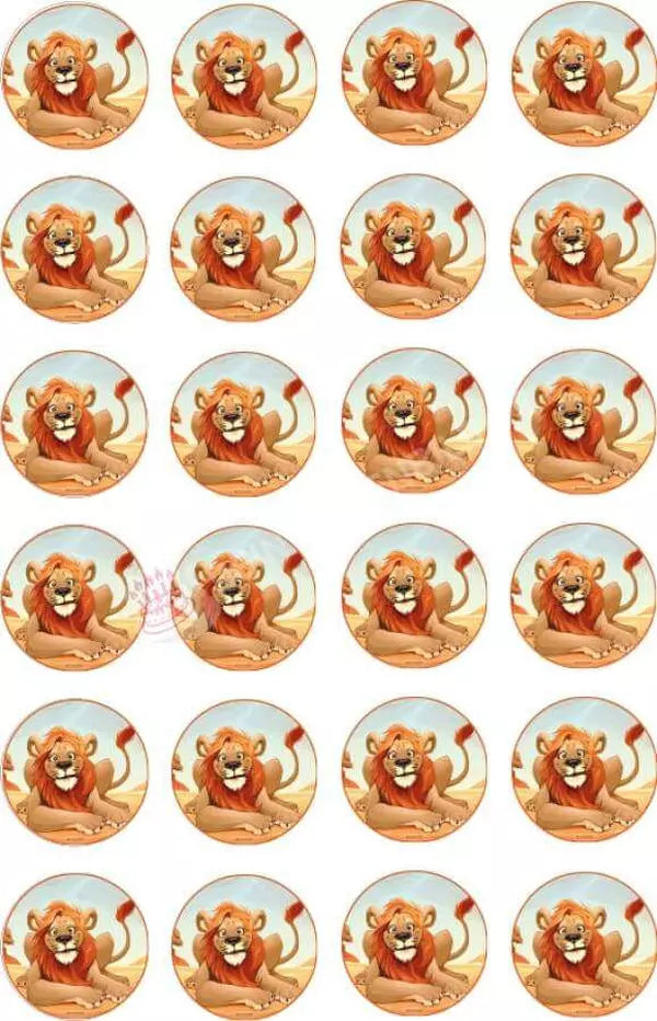 Muffinaufleger Motiv: Löwe Cartoon - Deintortenbild.de Tortenaufleger aus Esspapier: Oblatenpapier / 15x5cm, Oblatenpapier / 24x4cm, Zuckerpapier / 15x5cm, Zuckerpapier / 24x4cm, Fondantpapier / 15x5cm, Fondantpapier / 24x4cm