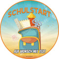 Motiv: Einschulung - Schulstart Ranzen - Hochwertige und individuelle Tortenaufleger für jeden Anlass
Tortenaufleger Einschulung - Schulstart Ranzen 20cm Kreis 
Unsere Tortenaufleger sind ein ideales Gesche - Tortenbild - DeintortenbildEinschulung - Schulstart Ranzen
