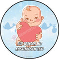 Motiv: Baby Junge (Version1) von Deintortenbild – Tortenaufleger, Tortenfoto, Tortenbild, personalisiert & individuell bei Deintortenbild.de
